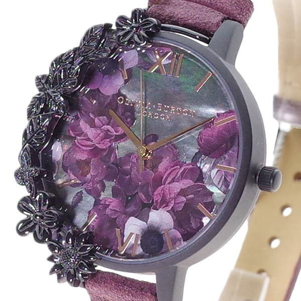 オリビアバートン レディース 腕時計/OLIVIA BURTON 腕時計 ブラック ボルドー 送料無料/込 卒業祝入学祝プレゼント