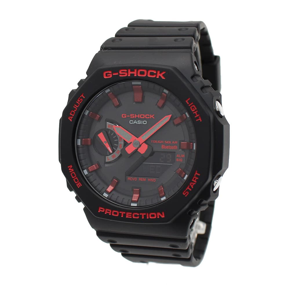カシオ メンズ 腕時計/CASIO G-SHOCK ソーラー アナデジ アナログ 腕時計 ブラック/ブラック 送料無料/込 母の日ギフト