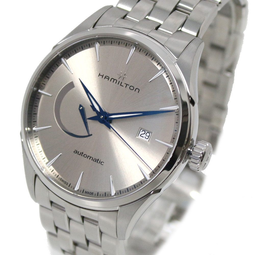 ハミルトン メンズ 腕時計/HAMILTON ジャズマスター パワーリザーブ オート JAZZ MASTER 自動巻き 機械式 ステンレスベルト 腕時計 ベー