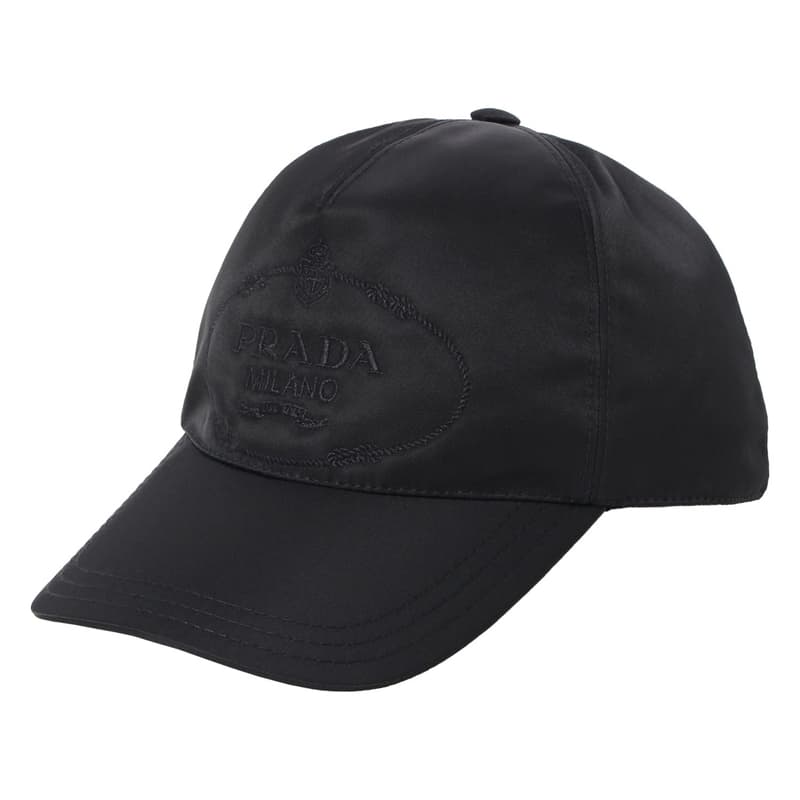 プラダ メンズ & レディース ベースボールキャップ 野球帽子 ストラップバックキャップSサイズ/PRADA ロゴ ベースボールキャップ 野球帽子