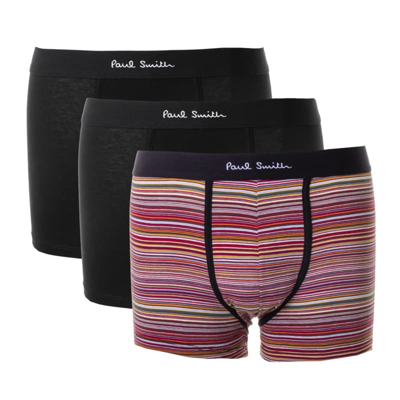 ポールスミス(Paul Smith)のメンズボクサーパンツ3枚セットです。ポールスミス（Paul Smith）は、1970年にスタートしたイギリスを代表するファッションブランドです。『ひねりのあるクラ