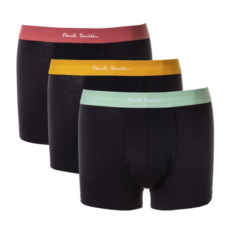 ポールスミス(Paul Smith)のメンズボクサーパンツ3色セットです。ポールスミス（Paul Smith）は、1970年にスタートしたイギリスを代表するファッションブランドです。『ひねりのあるクラ